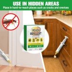 Cockroach Repellent - Indoor & Outdoor Control 4 Tubes
