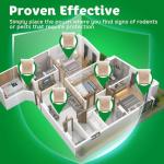 Peppermint Oil Pest Repellent Pouches, 10 Pack