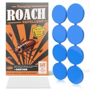 Effective Indoor/Outdoor Cockroach Repellent - 8 Count
