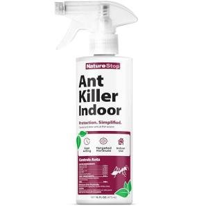 NatureStop Ant Killer Spray for Indoor Use, Fast-Acting Ant Control, 16 oz (475mL)