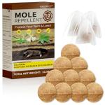Powerful Mole & Vole Repellent Balls for Yard