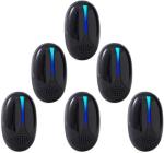 2026 Upgraded Ultrasonic Repeller Pest Indoor, Mouse Traps Repellent Insect Plug in, Pest Control Ant,Roach,Rodent, Mouse, Bugs, Mosquito, Spider, for Home, Office, Warehouse 6 Packs, Black