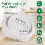 Bed Bug Interceptors, 8 Pack Bed Bug Traps, Insect Detector for Bed, Sofa & All Furniture, 24/7 Monitor, 360° Protection for Your Family's Peaceful Sleep, White