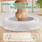 Bed Bug Interceptors, 8 Pack Bed Bug Traps, Insect Detector for Bed, Sofa & All Furniture, 24/7 Monitor, 360° Protection for Your Family's Peaceful Sleep, White