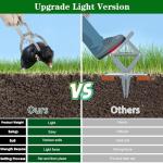 4 Pack Mole Traps That Kill Best, Mole Trap Easy to Set, Galvanized Steel Gopher Traps for Lawns, Reusable Quick Capture Gopher Hawk Vole Trap Outdoor Use