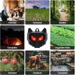 Solar Animal Repeller Lights - 4 Pack