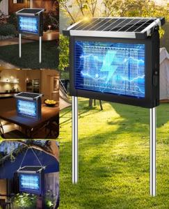 Portable Solar Bug Zapper for Outdoor Use