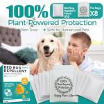16 Pack Natural Bed Bug Repellent Pouches