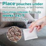 16 Pack Natural Bed Bug Repellent Pouches