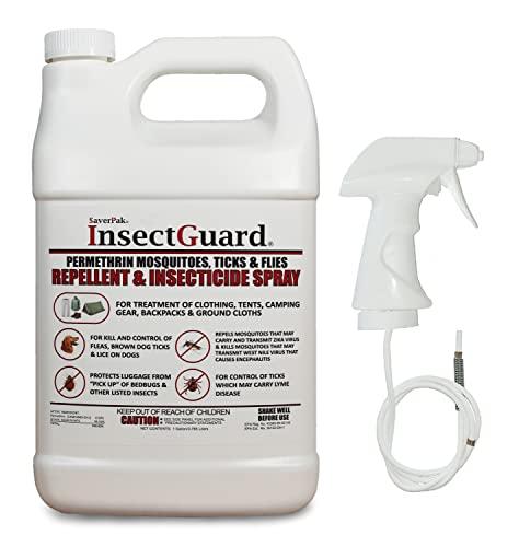 InsectGuard Permethrin Spray for Mosquitoes and Ticks