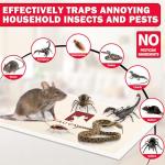LULUCATCH 20 Pack Indoor Sticky Mouse Traps