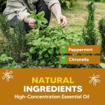 AUDQQM 8-Pack Mosquito Repellent for Indoor and Outdoor