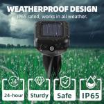 Solar Ultrasonic Repellent for Moles, Snakes & More