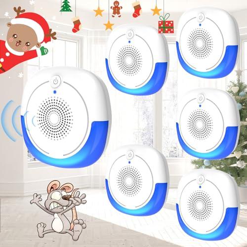 2026 Upgraded Ultrasonic Pest Repellent Indoor Insect Repeller, Pest Control for Roach, Rodent, Mouse, Bugs, Mosquito, Mice, Spider, Ant, Rodent Repellent Ultrasonic Plug in 2 Mode (6)