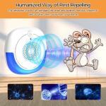 2026 Upgraded Ultrasonic Pest Repellent Indoor Insect Repeller, Pest Control for Roach, Rodent, Mouse, Bugs, Mosquito, Mice, Spider, Ant, Rodent Repellent Ultrasonic Plug in 2 Mode (6)