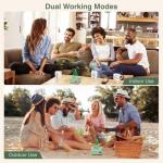 Long-Lasting Indoor/Outdoor Mosquito Repeller, Up to 240H Refill + 15H per Charge, USB-C Powered for Continuous Use, Mosquito-Repelling Plant-Based Essential Oil Refill, Smart Status Monitoring