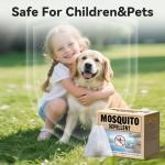 Mosquito Repellent for Patio, Indoor Mosquito Repellent 36 Balls, Mosquito Deterrent for Yard, Mosquito Control Outdoor Use, Keep Mosquito Away from Room/Front Door/Camping Safely