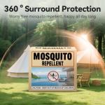 Mosquito Repellent for Patio, Indoor Mosquito Repellent 36 Balls, Mosquito Deterrent for Yard, Mosquito Control Outdoor Use, Keep Mosquito Away from Room/Front Door/Camping Safely