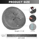 Steel Wool Mice Control, 65FT(1.1LB)#1 Steel Wool, Keep Mouse Away from Holes, Barrier and Gap Filler for Home, Wall, Garden, Kitchen, Pipeline in Garage, Coarse