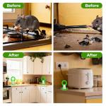 Mouse Rodent Repellent, 24 Pack Peppermint Oil Mouse Traps for Rat Mice, Nature Mouse Deterrent for Indoor Outdoor Use, for Garden & Home, Family & Pet Friendy