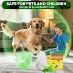 Mouse Rodent Repellent, 24 Pack Peppermint Oil Mouse Traps for Rat Mice, Nature Mouse Deterrent for Indoor Outdoor Use, for Garden & Home, Family & Pet Friendy