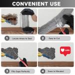 Steel Wool Mice Control, 65FT(1.1LB)#1 Steel Wool, Keep Mouse Away from Holes, Barrier and Gap Filler for Home, Wall, Garden, Kitchen, Pipeline in Garage, Coarse