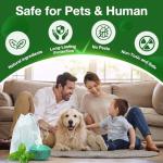 Mouse Rodent Repellent, 25 Pack Peppermint Oil Mouse Repellent Balls for Rats Mice Deterrent, Natural Mouse Traps for Indoor Outdoor Use, Keep Rodents Away from Garden and Home, Family & Pet Safe 02