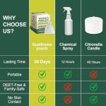 12 Pack Plant-Based Mosquito Repellent Pouches