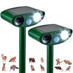 Solar Animal Repeller for Raccoons, Deer & Squirrels