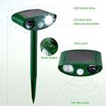 Solar Animal Repeller for Raccoons, Deer & Squirrels