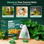 Natural Peppermint Oil Moth Balls - Rodent Repellent