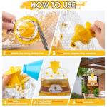 6 Pack Outdoor Fly Traps with Bait Bags