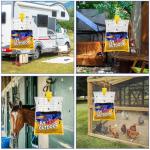 6 Pack Outdoor Disposable Fly Traps with Bait