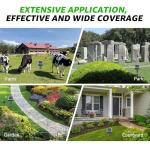 Mole Repellent Solar Powered Waterproof Outdoor Chipmunk Deterrent Solar Mole Repellent Ultrasonic for Gopher Vole Rat Squirrel Skunk Garden Yard Lawn Pest Control