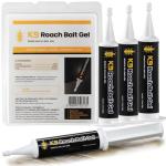 Roach Gel Bait (4 PCS) - German Roach Killer Indoor Infestation for Home with 99% Efficacy (97% USA) - Cockroach Gel Bait Syringes - Fipronil 0.05% - Get Fast Results
