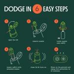 Murphy's Naturals Mosquito Dodger Zone Repellent, Outdoor Mosquito Spray, Essential Oils, 15-Foot Zone, Repels for 30 Hours, Refill Included.