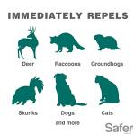 Havahart Critter Ridder Motion Activated Animal Repellent and Sprinkler - Use in Yard to Repel Cats, Dogs, Chipmunks, Groundhogs, Squirrels, Skunks, Deer, and More - 5277