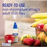 Terro Fruit Fly Trap: 4 Traps & Lure