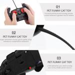 WenffbBou Remote Control Fake Rat Toy - Realistic Mouse Cat Toy Mice RC Toy Chasing Prank Joke Scary Trick Rats for Cat Funny Toy (Black)
