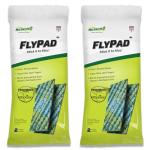 RESCUE! FlyPad – Sticky Fly Traps for Indoor & Outdoor Use - 2 Pack (4 Traps)