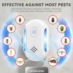 (2026 Upgraded) Ultrasonic Rodent & Pest Indoor Repeller - Stronger Driving Force, Repellent for Mouse, Mice, Rats, Roaches, Ants, Spiders, Bugs, Home Plug-in Device, 2 Mode Switching (6 Pack)