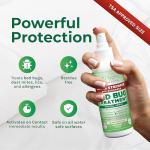 Hygea Natural Extra Strength Bed Bug Killer & Mite Travel Spray,TSA Approved Size, Child & Pet-Friendly, Stain & Odor Free, for Hotel, Suitcase, Backpack, Shoes, 66% Stronger Natural Formula(3oz)