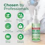 Hygea Natural Extra Strength Bed Bug Killer & Mite Travel Spray,TSA Approved Size, Child & Pet-Friendly, Stain & Odor Free, for Hotel, Suitcase, Backpack, Shoes, 66% Stronger Natural Formula(3oz)