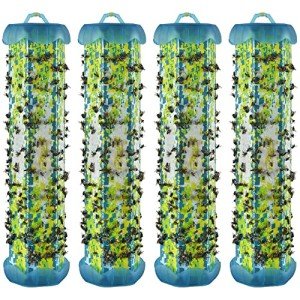 Non-Toxic Hanging Fly Trap - 4 Pack