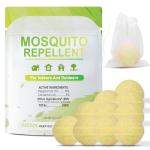 Mosquito Repellent Outdoor Patio, Mosquitoes Repellent Outdoor Powerful, Patio Mosquito Repellent Outdoor for Yard, Camping, Child&Pets Friendly 10 Pack