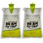 RESCUE! Big Bag Disposable Fly Trap – 2 Pack