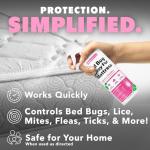 NatureStop Bed Bug Spray for Mattress – Fast-Acting Treatment for Bed Bugs & Eggs, 16 oz (475mL)