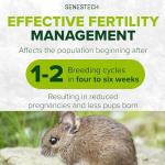 Evolve Mouse Birth Control Soft Bait Sausages – 3 lbs | Science-Based Mouse Population Control | Non-Lethal, Long-Term Population Management (Packaging May Vary)