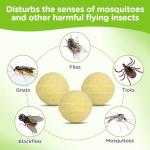 Mosquito Repellent Outdoor Patio, Mosquitoes Repellent Outdoor Powerful, Patio Mosquito Repellent Outdoor for Yard, Camping, Child&Pets Friendly 10 Pack