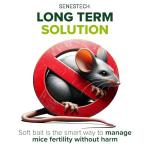 Evolve Mouse Birth Control Soft Bait Sausages – 3 lbs | Science-Based Mouse Population Control | Non-Lethal, Long-Term Population Management (Packaging May Vary)